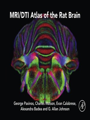 cover image of MRI/DTI Atlas of the Rat Brain